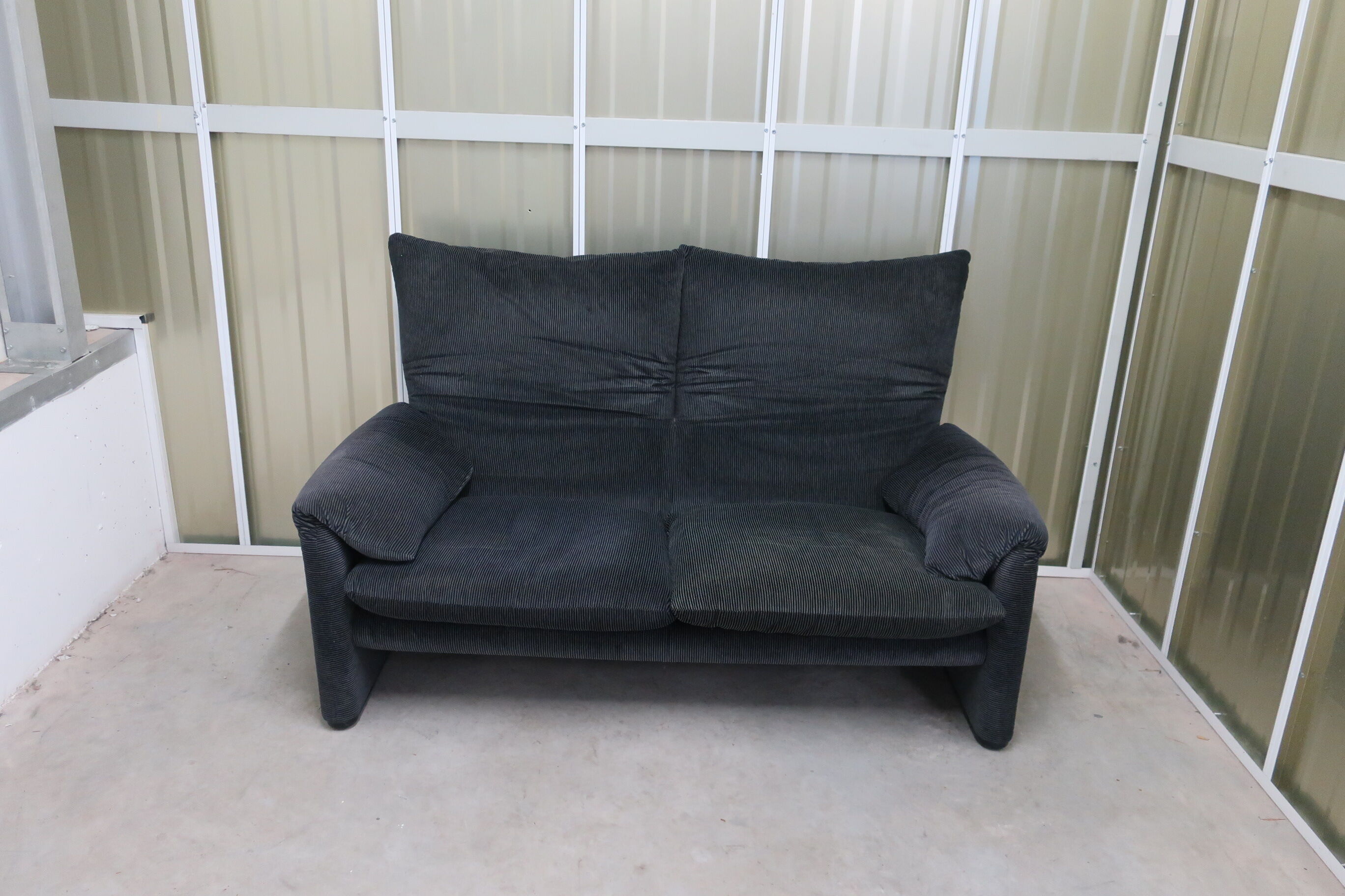 Maralunga sofa 3-seater Cassina 80/90 edition