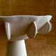 Handmade ceramic cut
