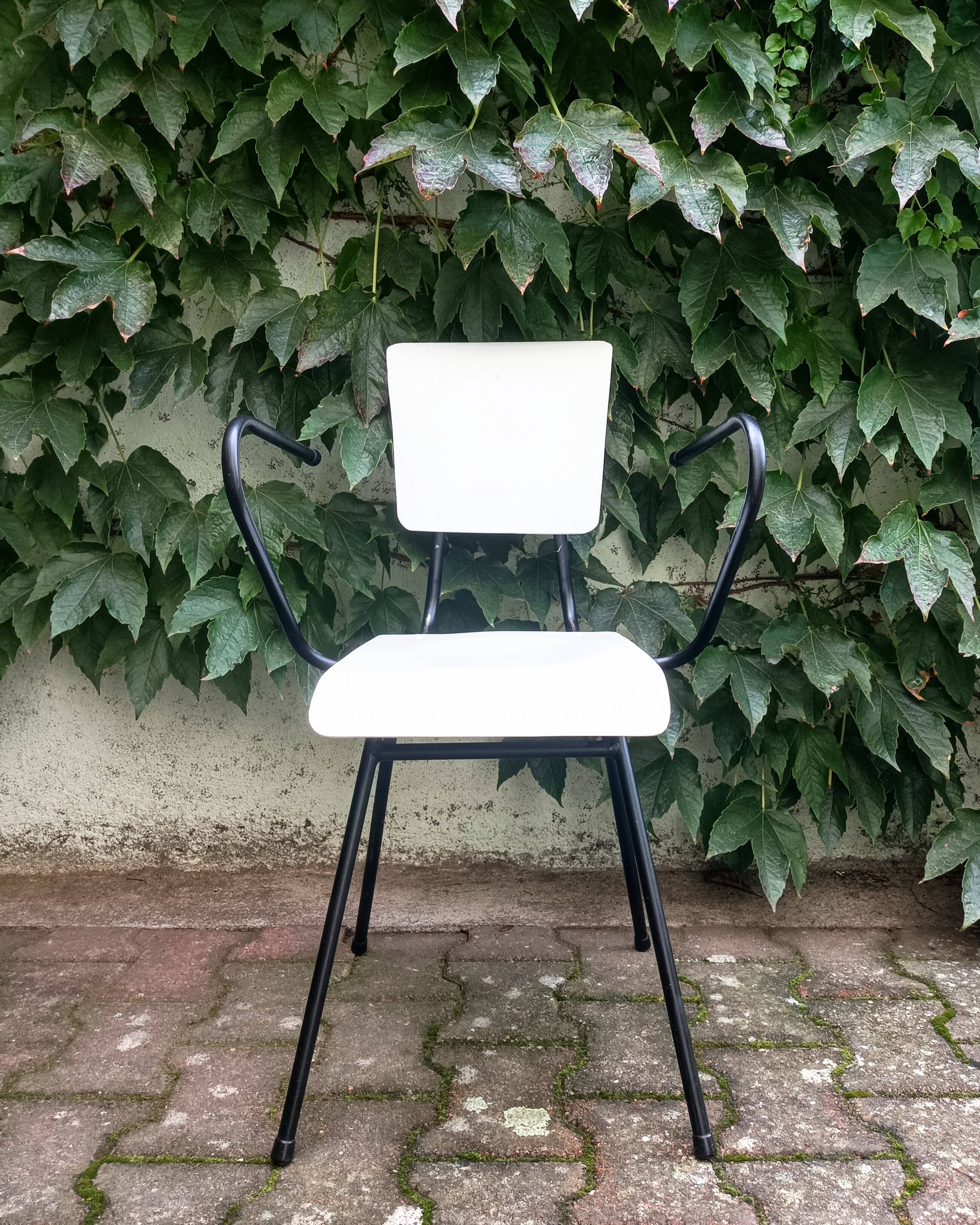 Tubular armchair by Jacques Hitier