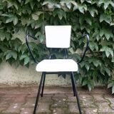 Tubular armchair by Jacques Hitier