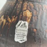 Saint Amand flamed stoneware pitcher