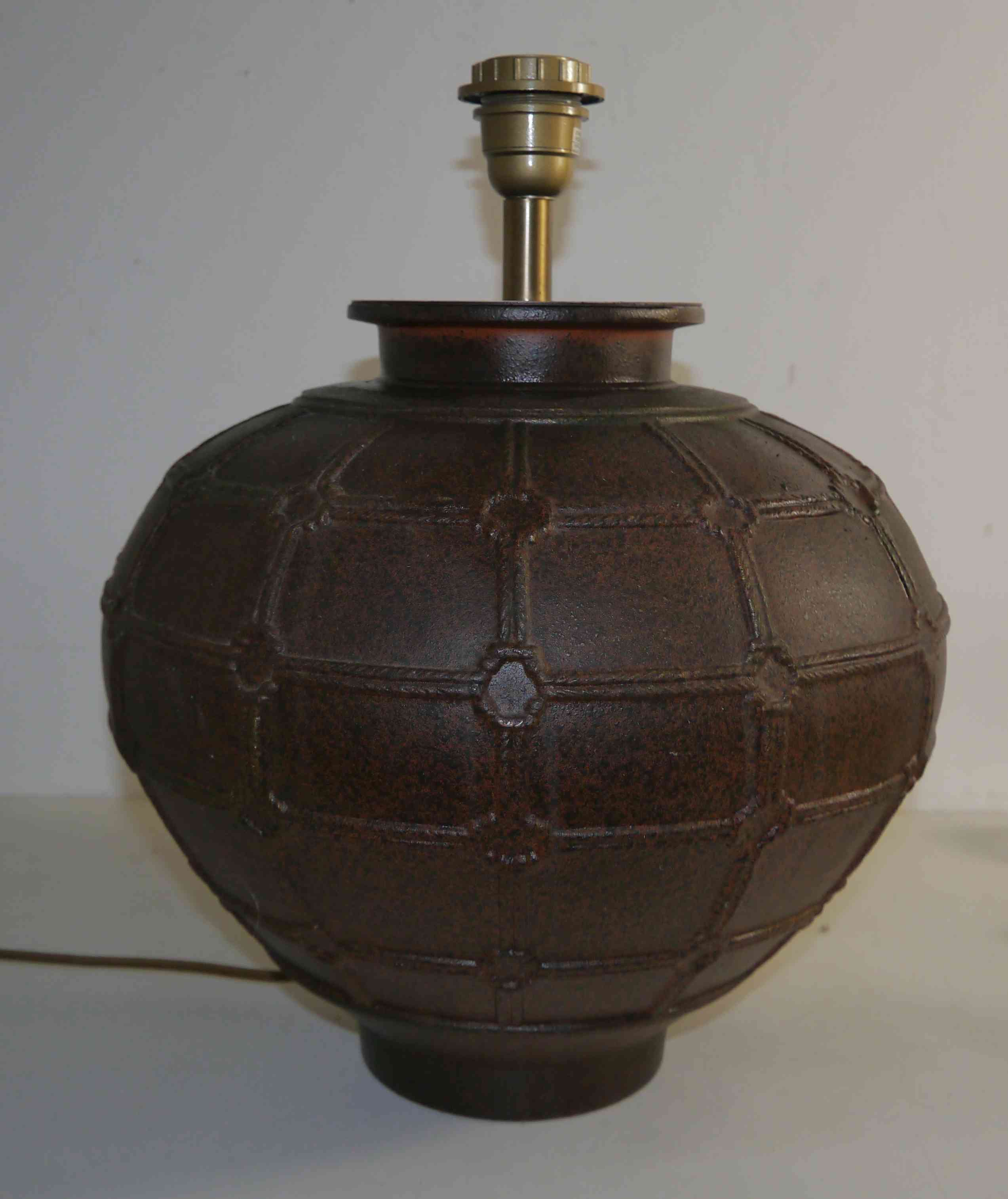 Ceramic or sandstone lamp foot 60/70