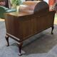 1930s English buffet bar in walnut and mahogany