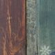 Antique Rustic Farmhouse Folk Art Painted Bridal Cabinet 1860