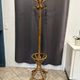 Baumann style 1960 swivel parrot coat rack in bent wood