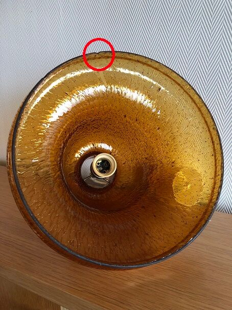 Vintage pendant lamp from the 70s