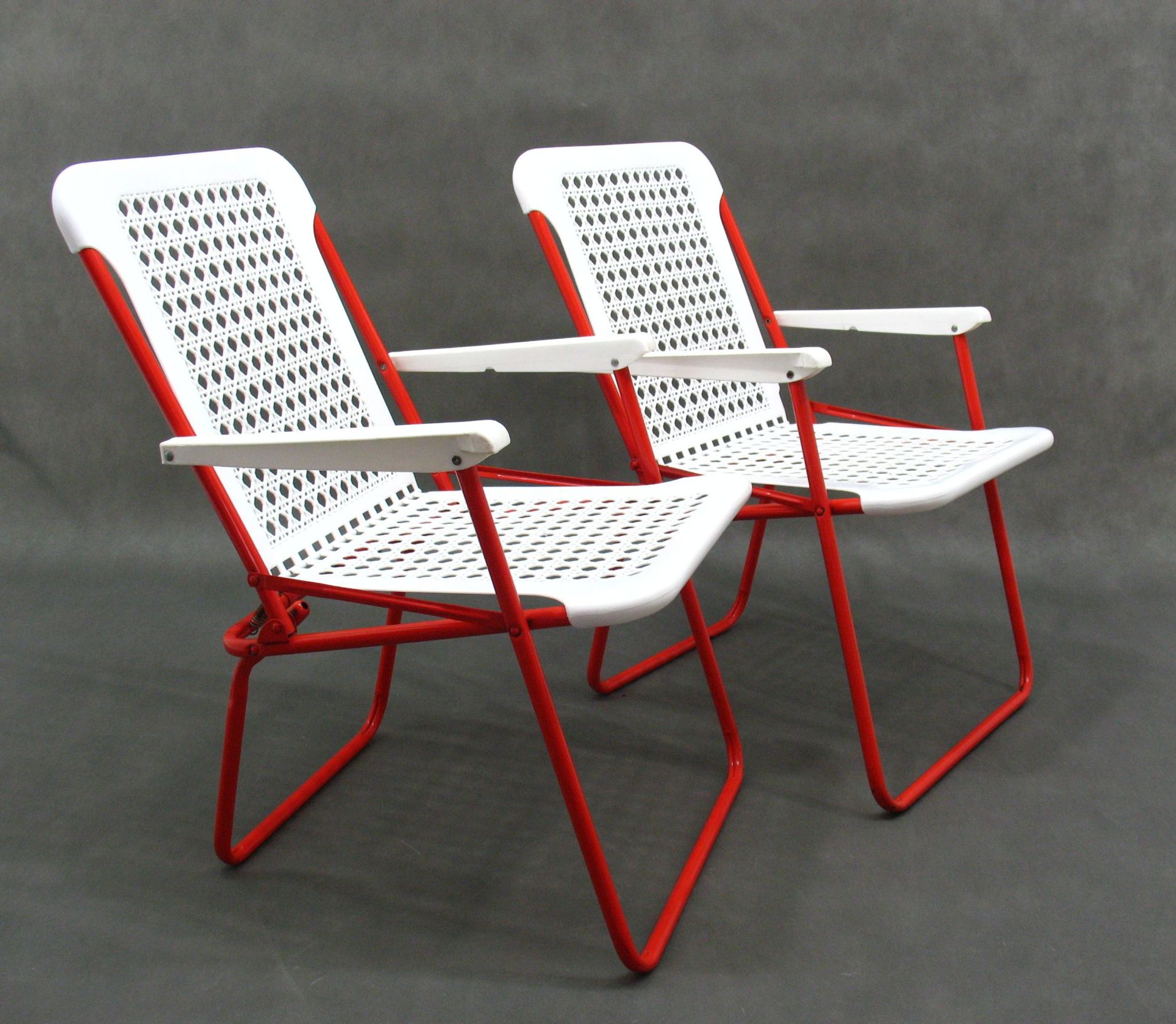 2 Italian folding chairs from Grand Soleil, 1980s