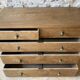 Old solid wood 5-drawer chest of drawers