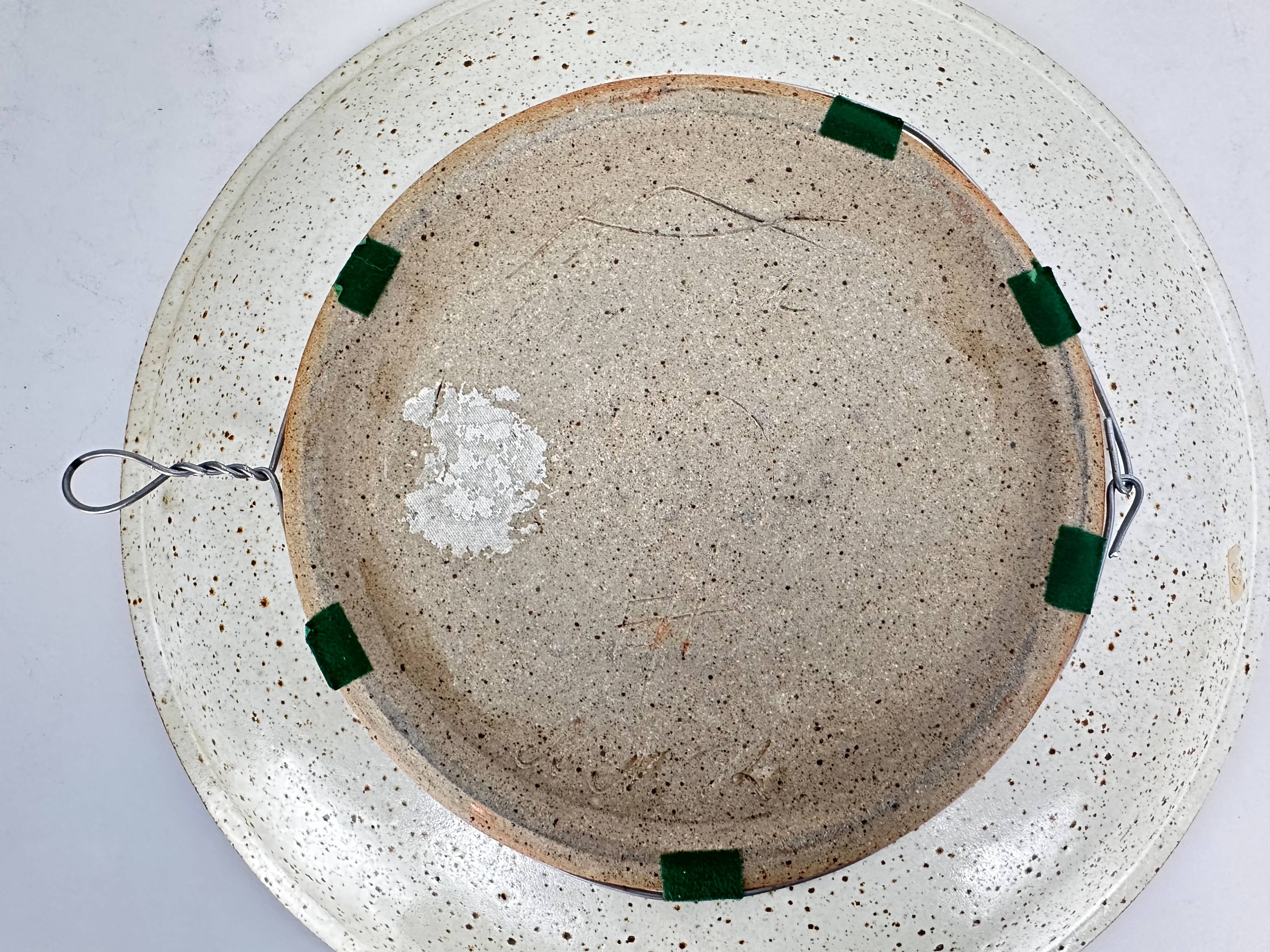 Large stoneware dish by Kähler, Denmark, 1960s.
