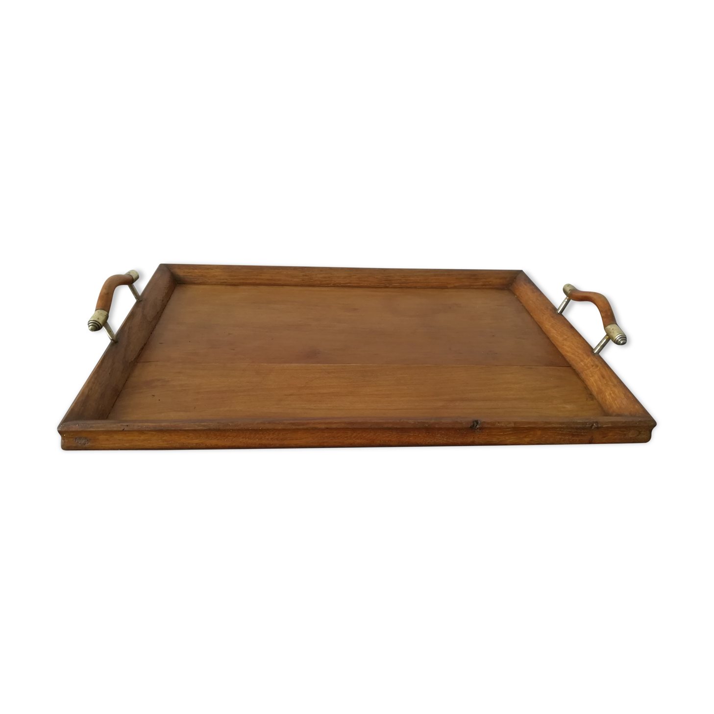 Old wooden tray
