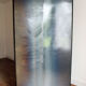 Industrial metal locker room patinated rounded corners