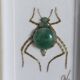 Tableau insecte brodé à la main (pièce unique)