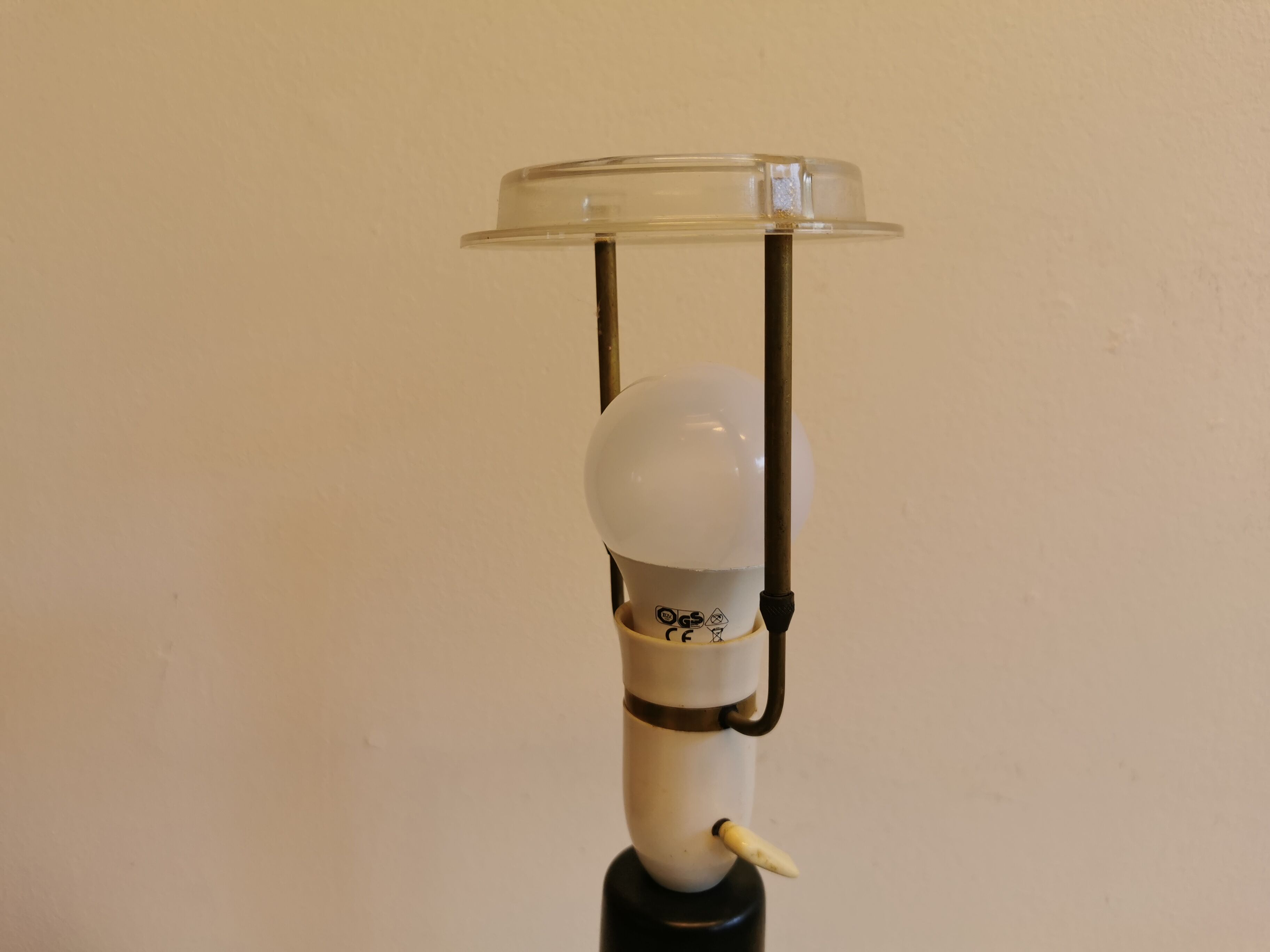 Ceramic table lamp, made by Franck Keramik Danmark.