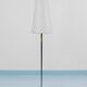 Lampe sur pied en laiton MidCentury de Rupert Nikoll, interrupteur manuel Carl Aubock, Autriche, 1950