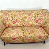 Mid-century Italian two-seater sofa