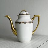 Limoges Vignaud porcelain teapot.