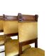 four Victorian dining chairs