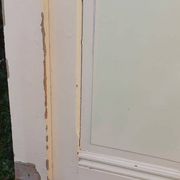 81.2x212 door and old molded paneled communication frame
