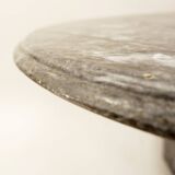 Table basse en marbre gris, 1960s