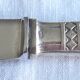 10 silver-plated metal table knives, Grand Prix de Monaco model - Art Deco