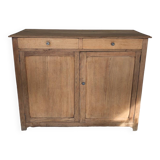 Raw oak sideboard