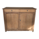 Raw oak sideboard