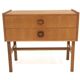 Scandinavian oak chest of drawers, Sweden, 1960
