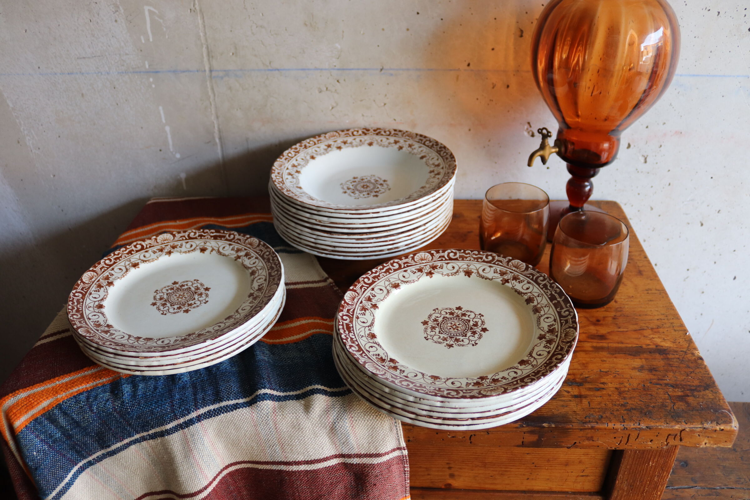 22 plates Jules Vieillard Louis LX
