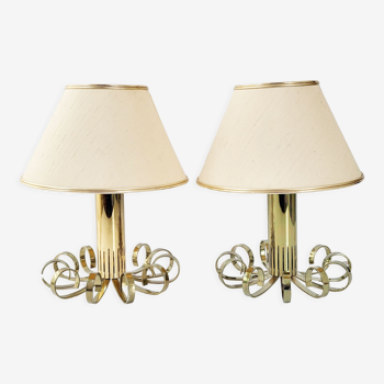Pair of lamps 1960 vintage