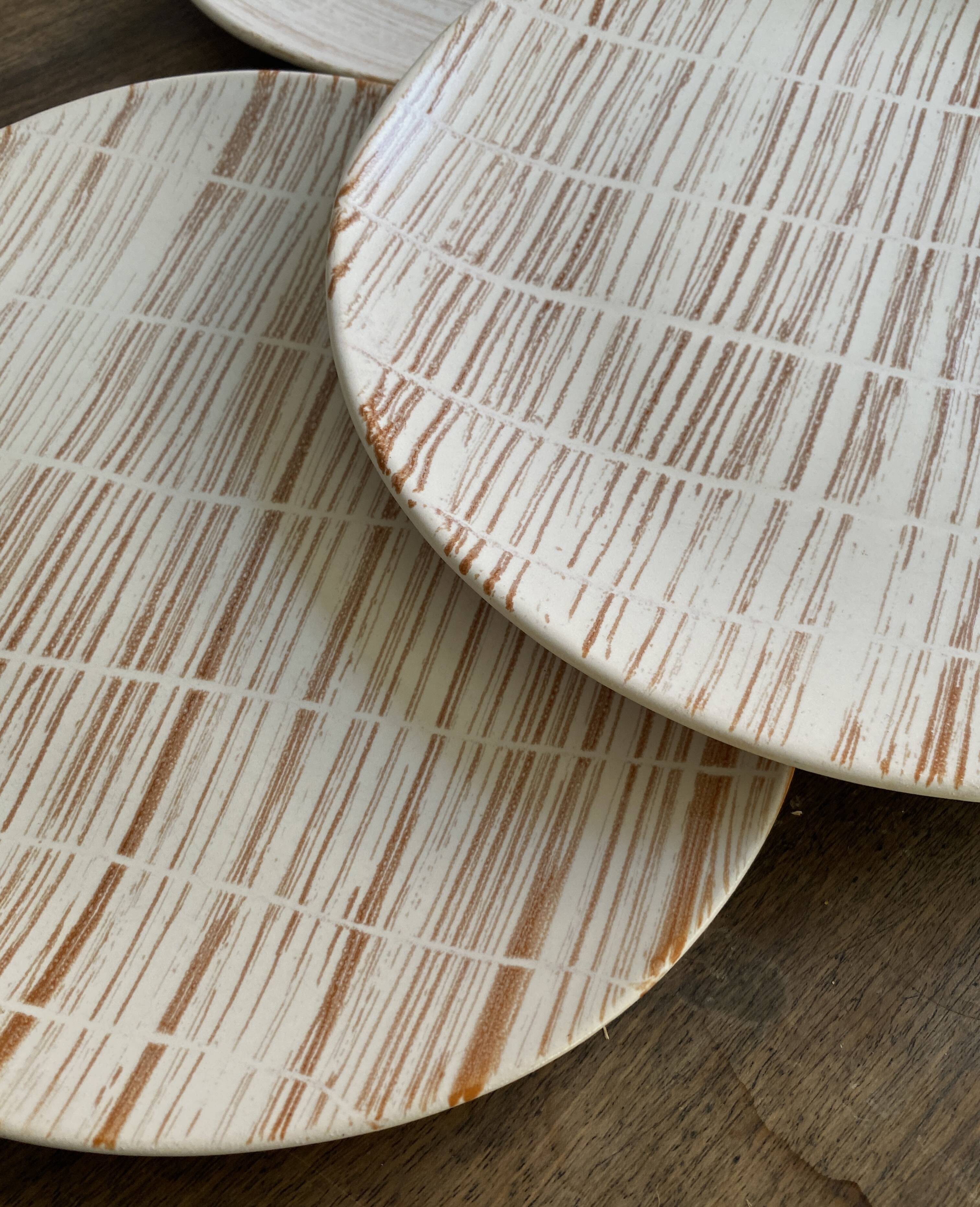 Large relief plates, Niderviller, 1960