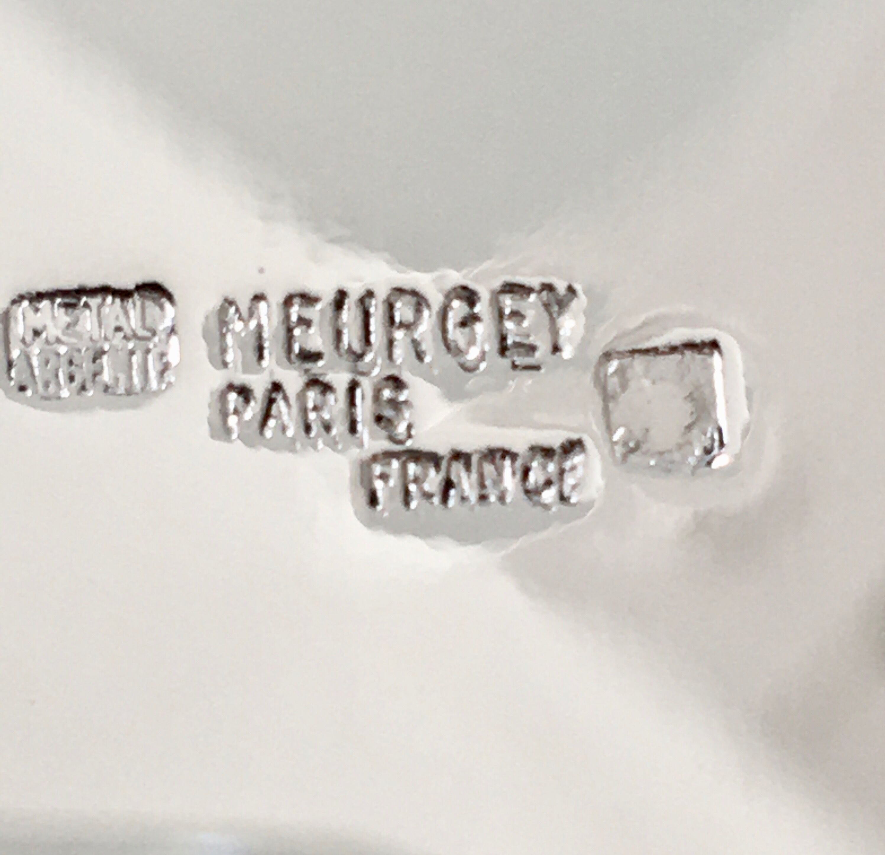 Pierre Meurgey Goldsmith silver metal cut
