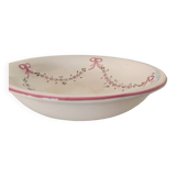 Vintage romantic hollow flat salad bowl