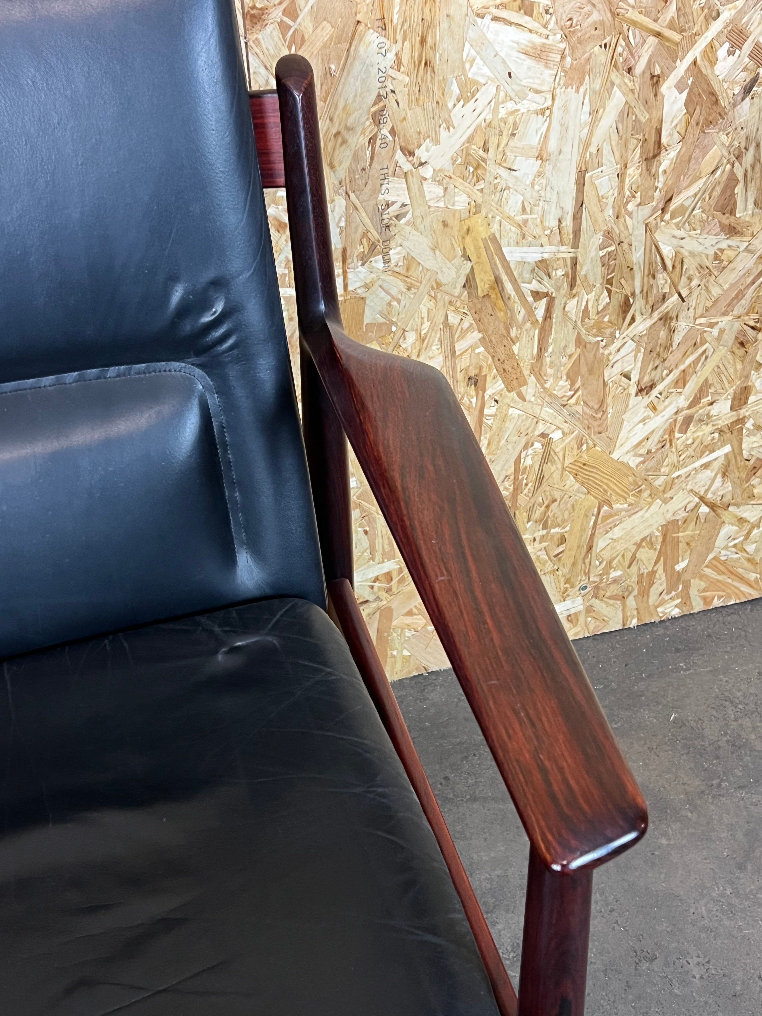 60s 70s dining chair arm chair Arne Vodder for Sibast Furniture Danish design Denmark 60s