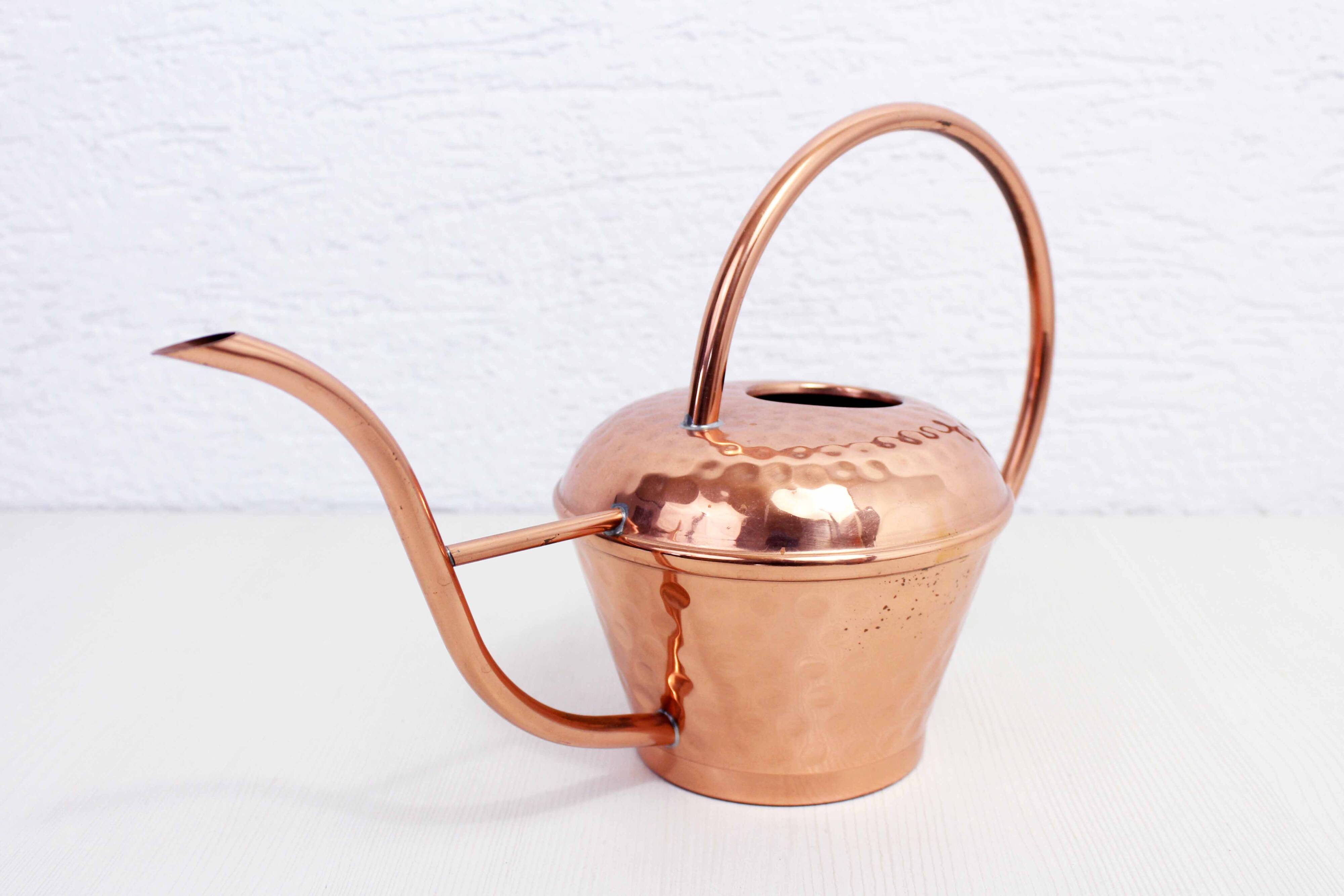 Vintage copper watering can