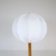Lampe de table en teck massif du milieu du siècle 1960s Suède