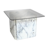 Table basse en marbre modulable