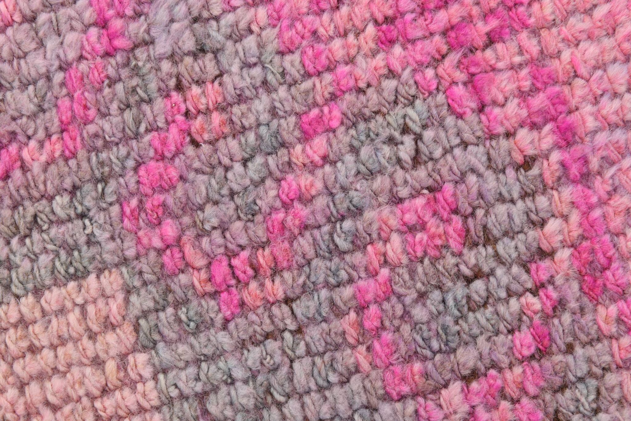 3x12 Pink Persian Vintage Runner Rug, 92x355Cm SK 18193