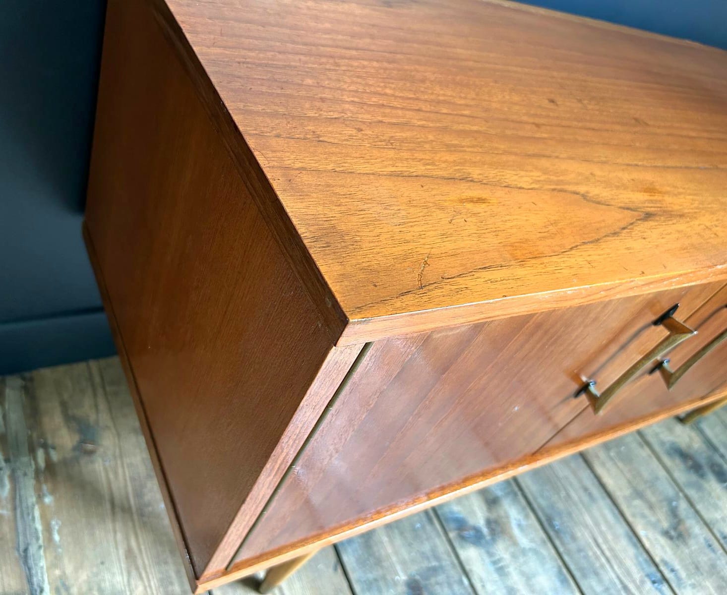 Vintage enfilade, antique TV cabinet.