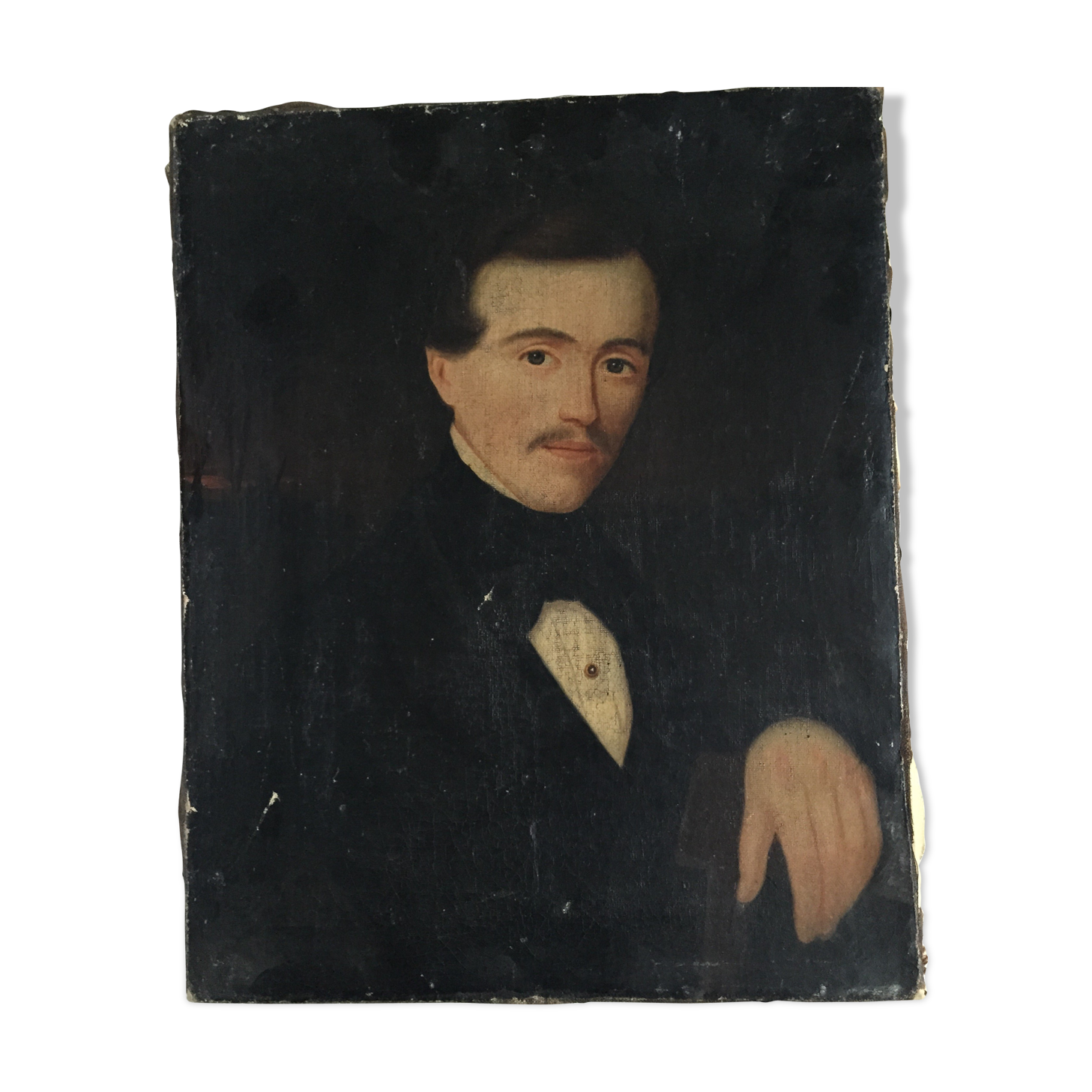 Portrait sur toile