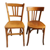 Duo of Bistro Chairs, Baumann