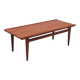 Danish coffee table in solid teak by Finn Juhl for France & Son, 1960s