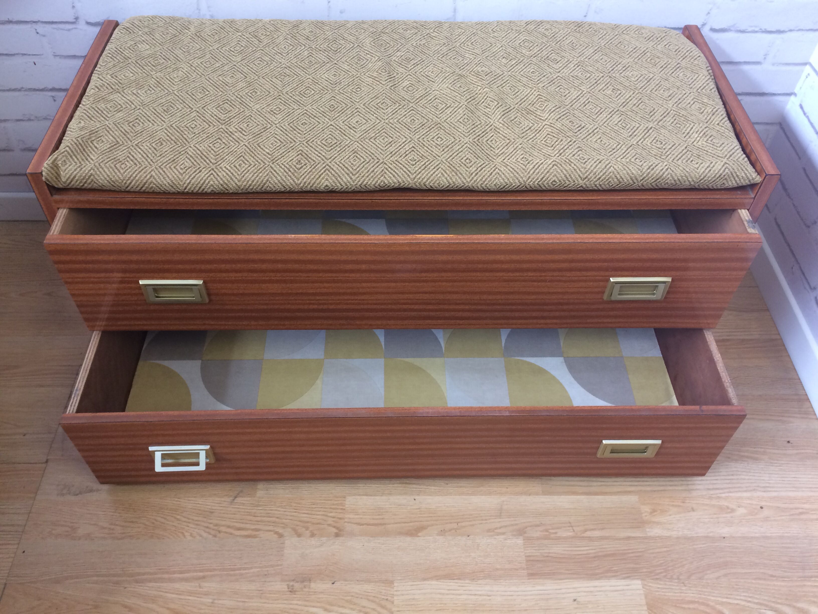 Redesigned formica bench