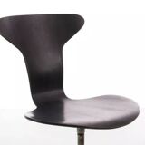 Munkegaard Scandinavian chair on wheels, or Swivel chair.
