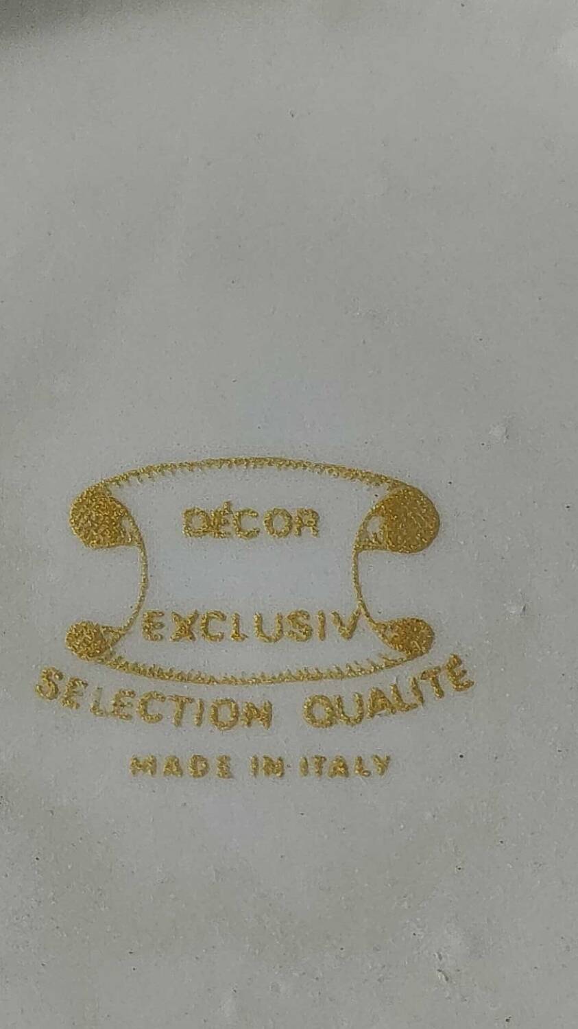 Candy jar/tea pot/Ginger. Asian style, Floral/peony motifs. Exclusive decor, Made in Italy