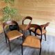 4 chaises Gondoles Baumann