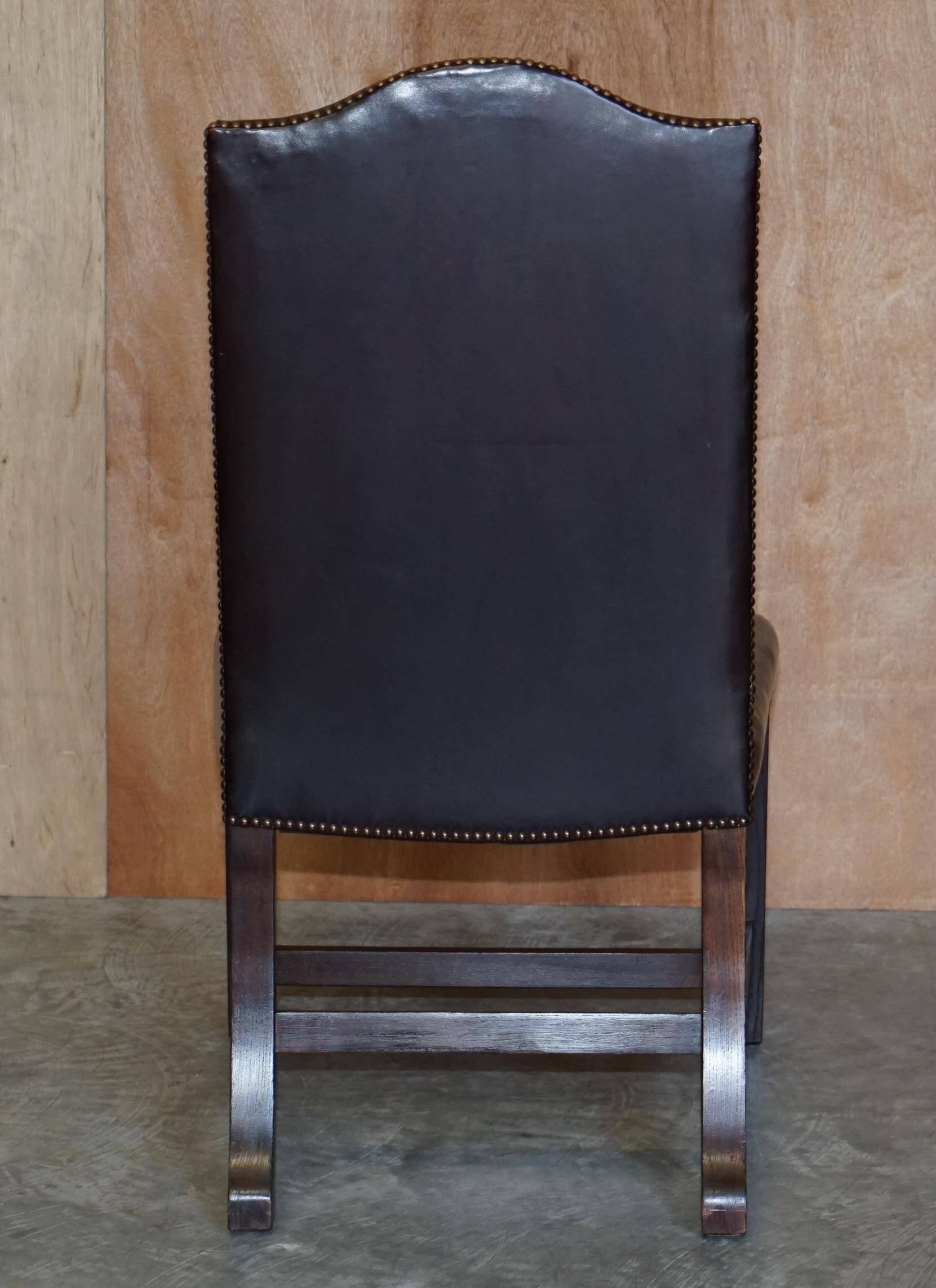 George Smith leather office chair