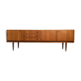 Scandinavian teak row from the 1960s
