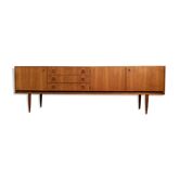 Enfilade scandinave en teck des années 1960