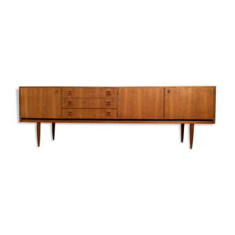 Scandinavian teak row from the 1960s