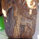 Chaise à palabre en bois sculpté enfant